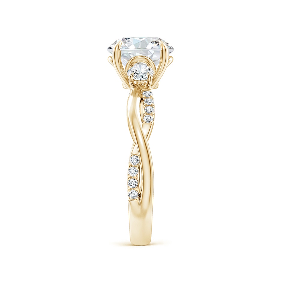8mm FGVS LSR4540D-YG-FGVS-8 in Yellow Gold side 299