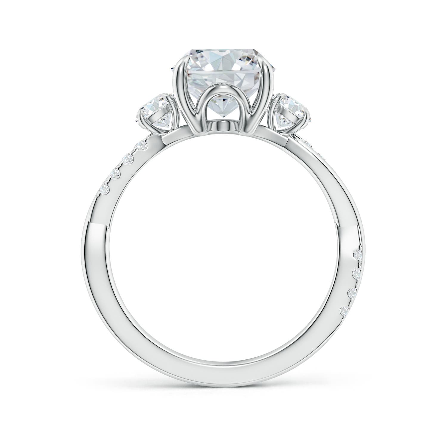 10x8mm FGVS LSR4541D-WG-FGVS-10x8 in White Gold