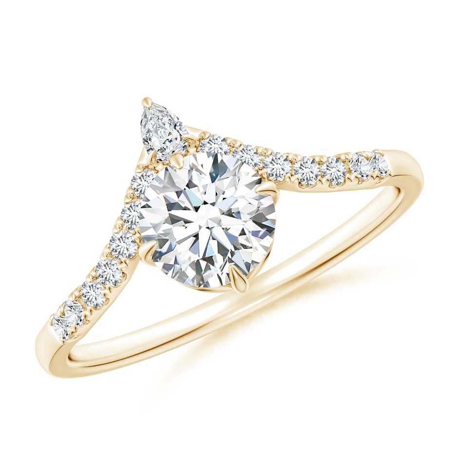 5.9mm FGVS LSR4544D-YG-FGVS-5.9 in Yellow Gold 
