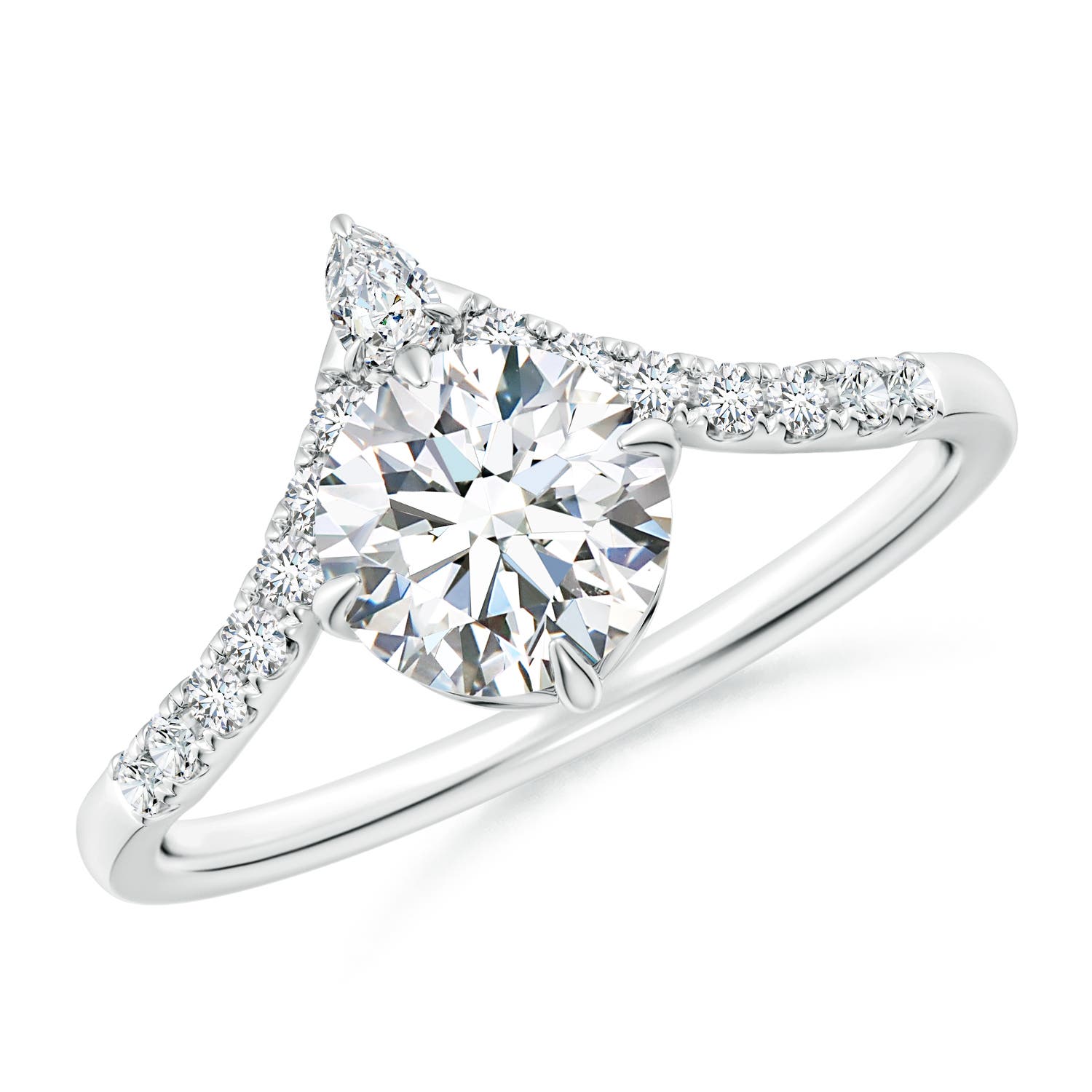 6.4mm FGVS LSR4544D-WGE-FGVS-6.4 in 18CT White Gold