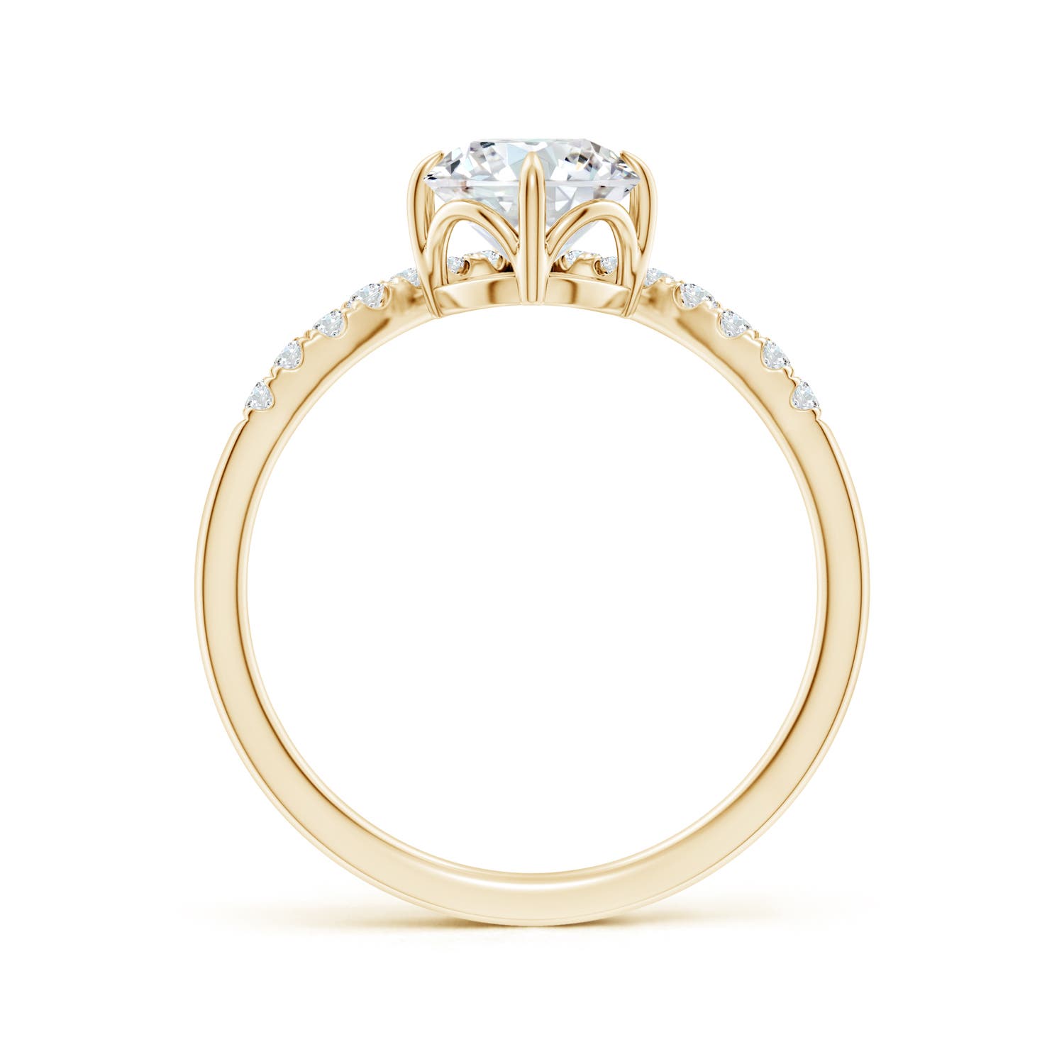 6.4mm FGVS LSR4544D-YGE-FGVS-6.4 in 18K Yellow Gold