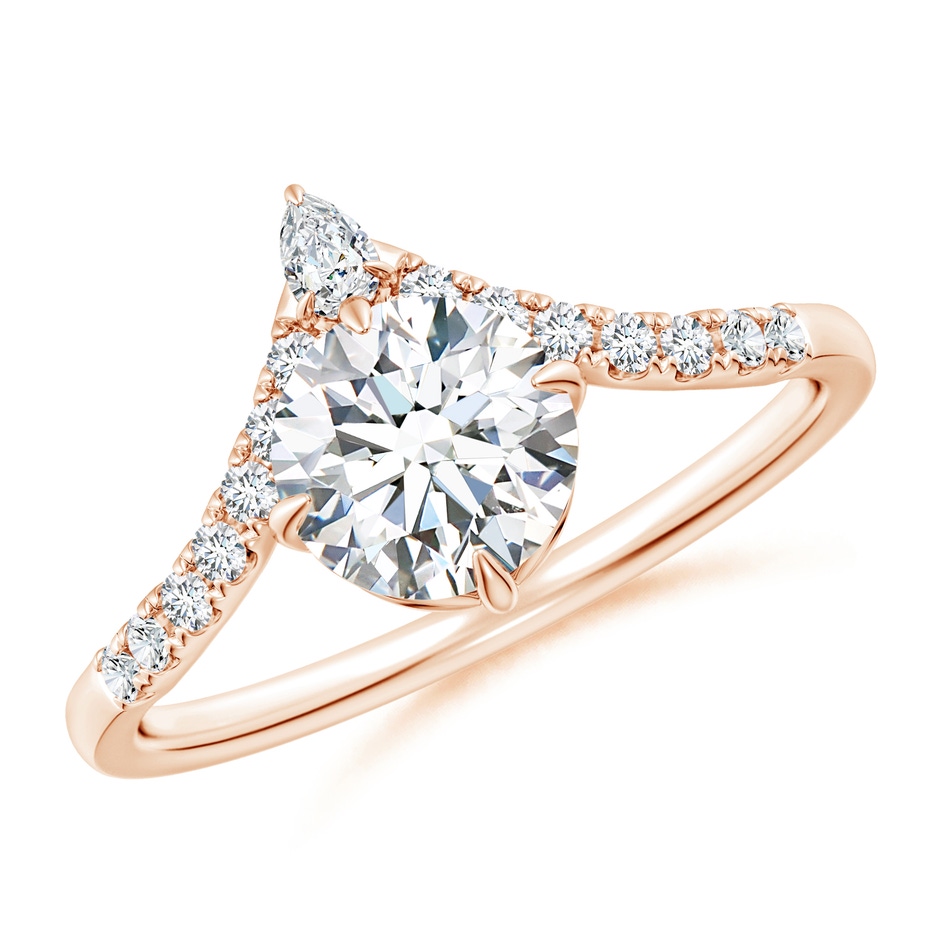6.4mm FGVS LSR4544D-RG-FGVS-6.4 in Rose Gold 
