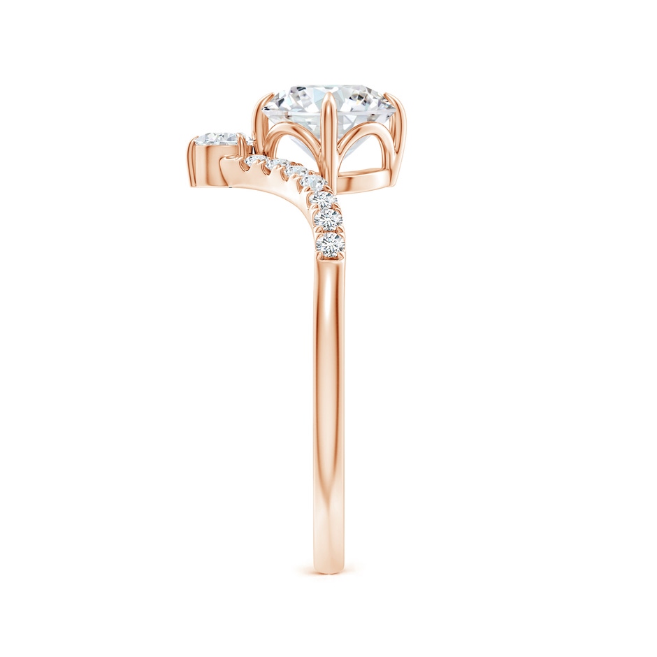 6.4mm FGVS LSR4544D-RG-FGVS-6.4 in Rose Gold side 299