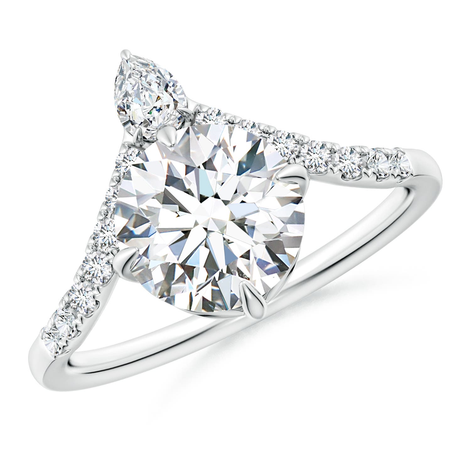 8mm FGVS LSR4544D-WGE-FGVS-8 in 18K White Gold