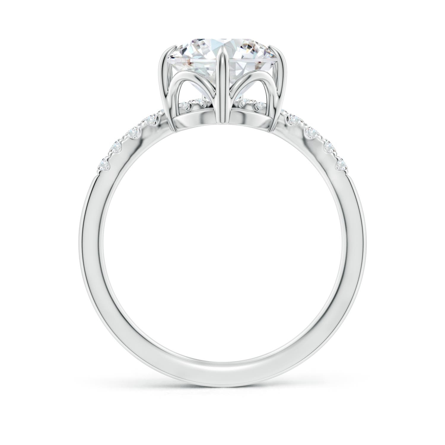 8mm FGVS LSR4544D-WGE-FGVS-8 in 18K White Gold