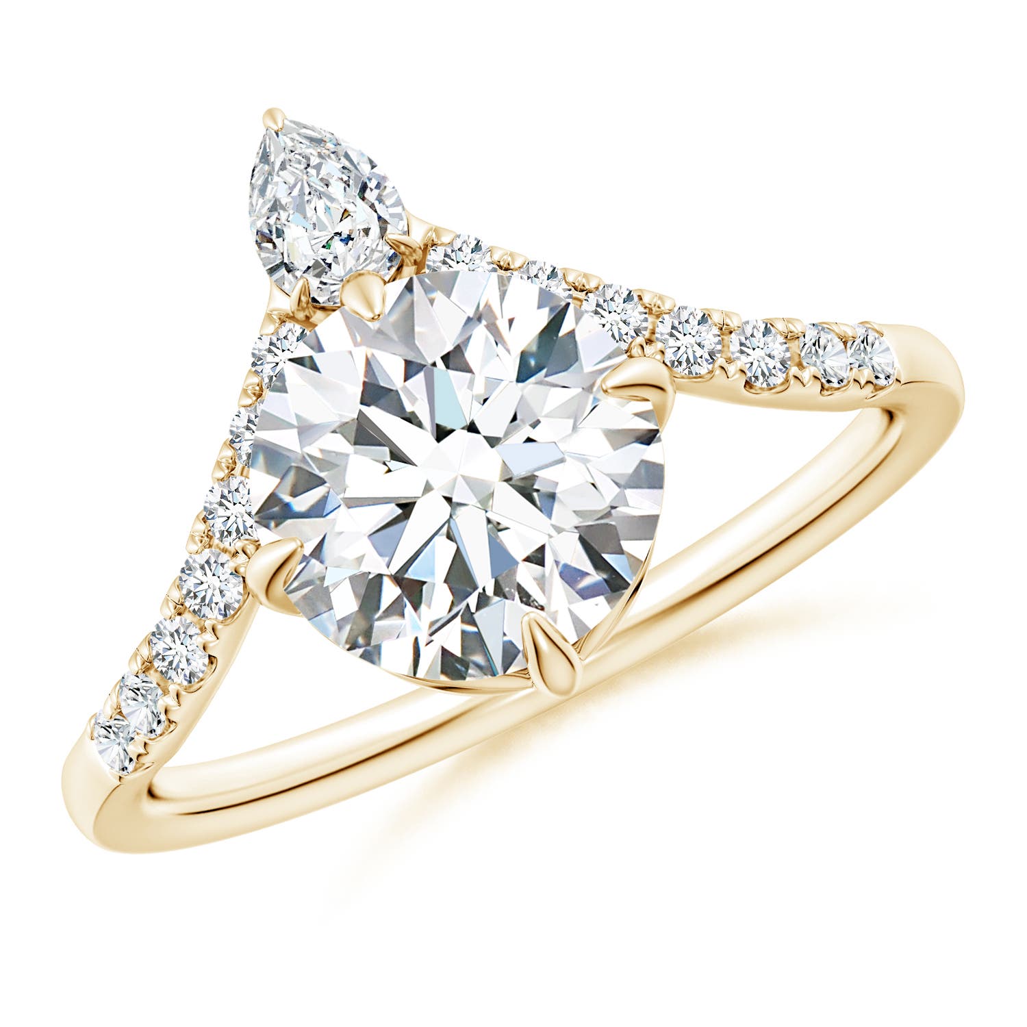 8mm FGVS LSR4544D-YGE-FGVS-8 in 18K Yellow Gold