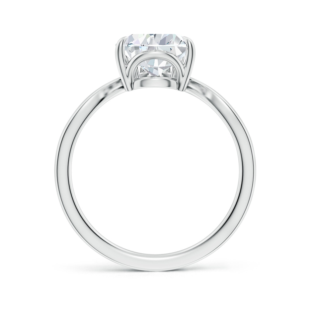 10x8mm FGVS Lab-Grown Prong-Set Pear Diamond Chevron Engagement Ring in White Gold - side 199