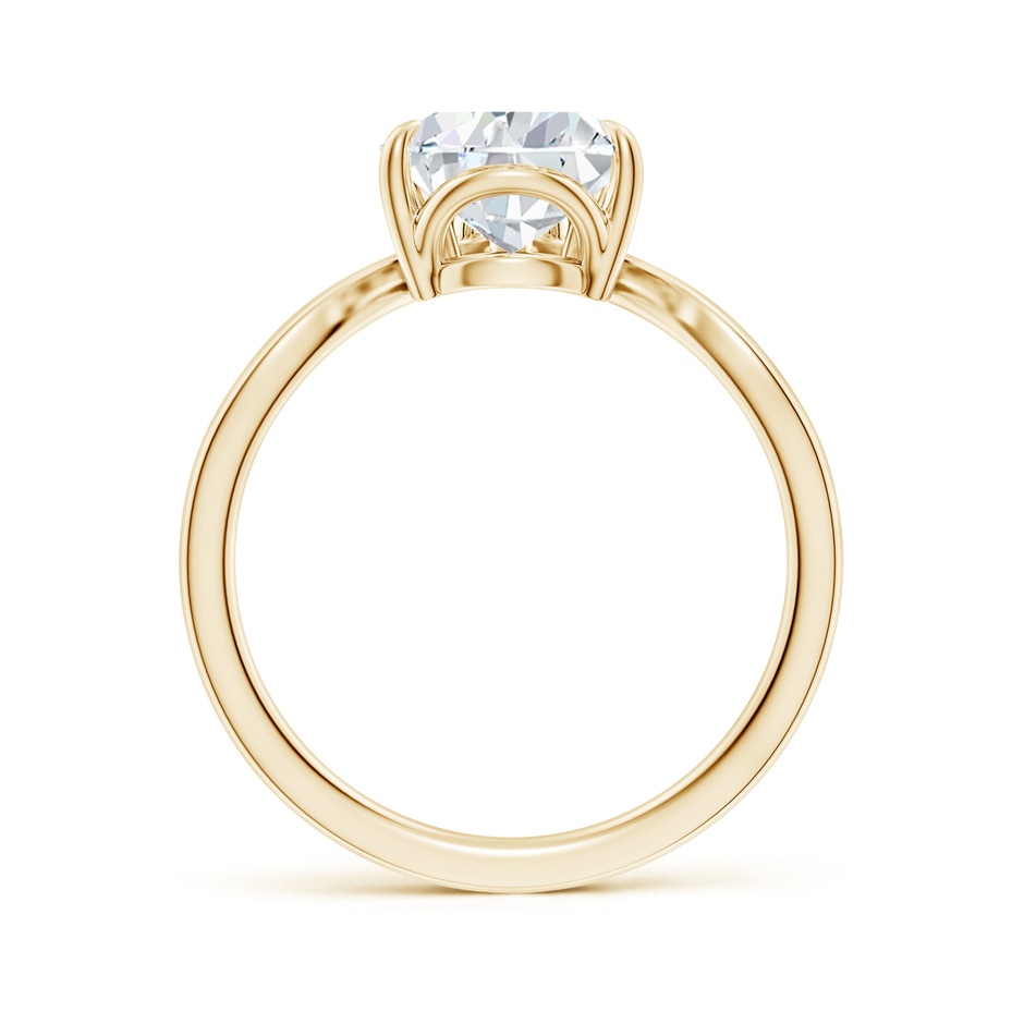10x8mm FGVS Lab-Grown Prong-Set Pear Diamond Chevron Engagement Ring in Yellow Gold side 199