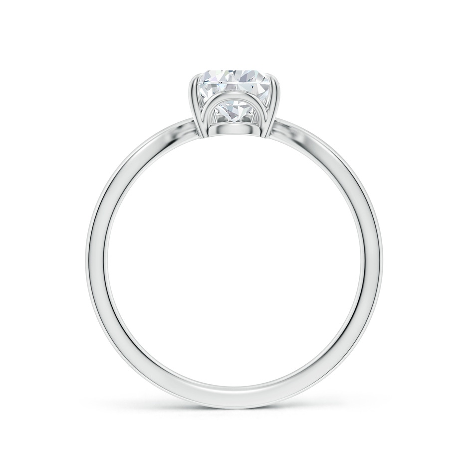 7.7x5.7mm FGVS Lab-Grown Prong-Set Pear Diamond Chevron Engagement Ring in White Gold side 199
