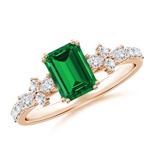 Emerald Cut Lab-Grown Lab Grown Emerald