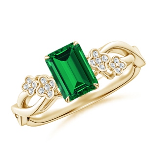 Emerald Cut Lab-Grown Lab Grown Emerald