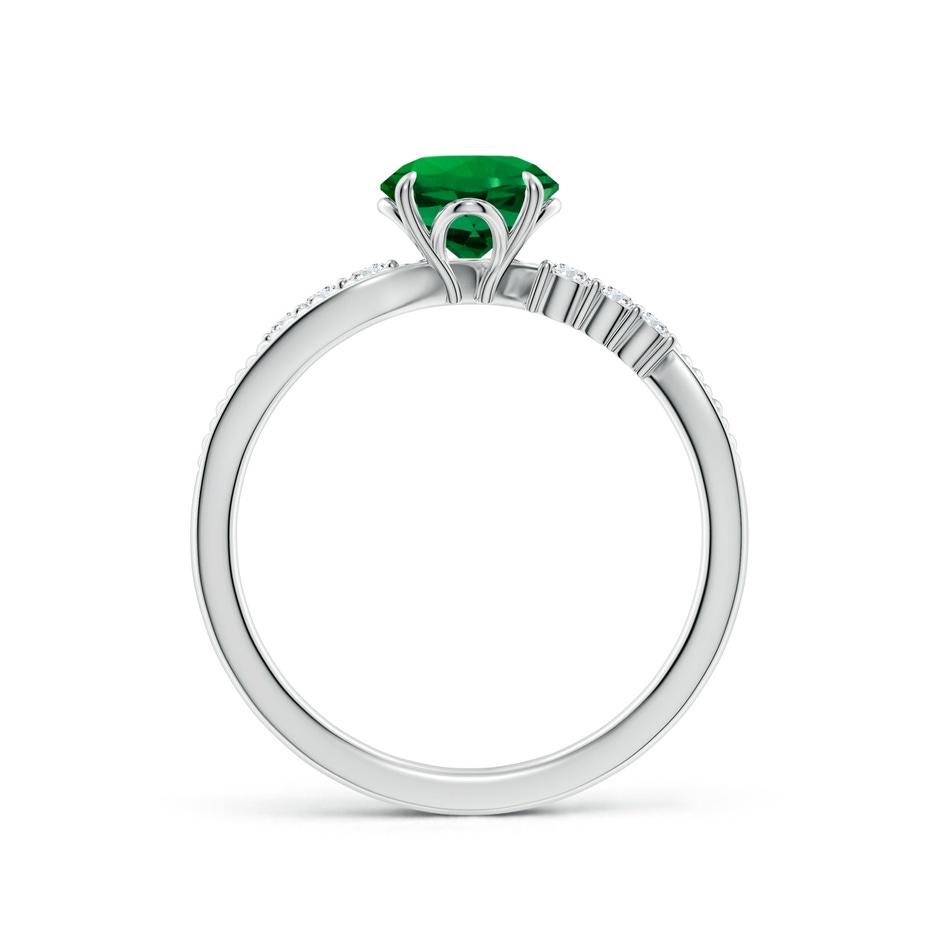 6.5mm Labgrown LSR4617ED-WG-Labgrown-6.5 in White Gold side 199
