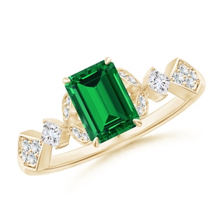 Emerald Cut Lab-Grown Lab Grown Emerald