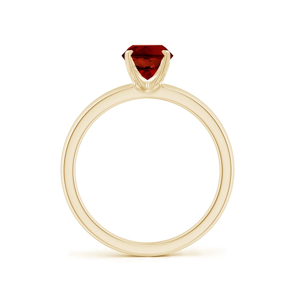 8x6mm Labgrown Lab-Grown Prong-Set Oval Ruby Solitaire Engagement Ring in Yellow Gold side 199
