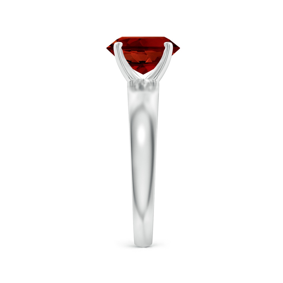 9x7mm Labgrown Lab-Grown Prong-Set Oval Ruby Solitaire Engagement Ring in White Gold side 299