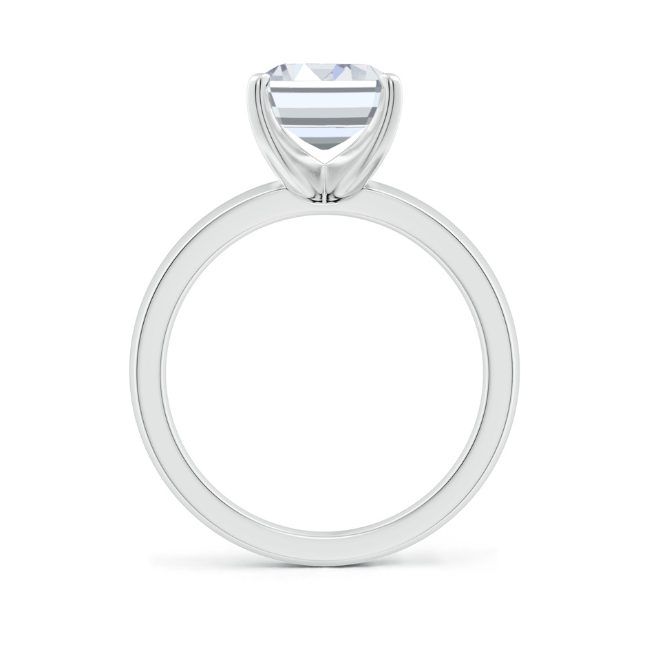 10x7mm FGVS Lab-Grown Prong-Set Emerald-Cut Diamond Solitaire Engagement Ring in White Gold side 199