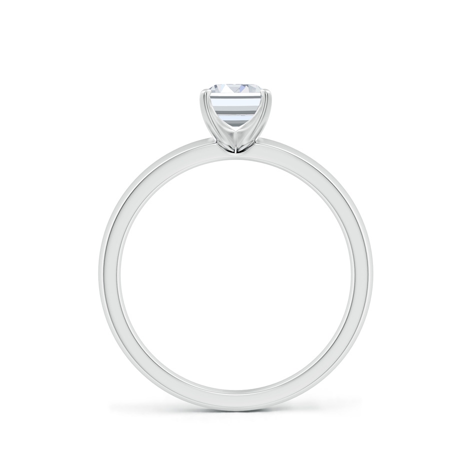 7x5mm FGVS Lab-Grown Prong-Set Emerald-Cut Diamond Solitaire Engagement Ring in White Gold side 199