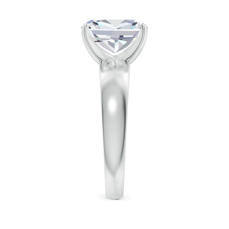 10x7.5mm FGVS Lab-Grown Prong-Set Cushion Rectangular Diamond Solitaire Engagement Ring in P950 Platinum side 299