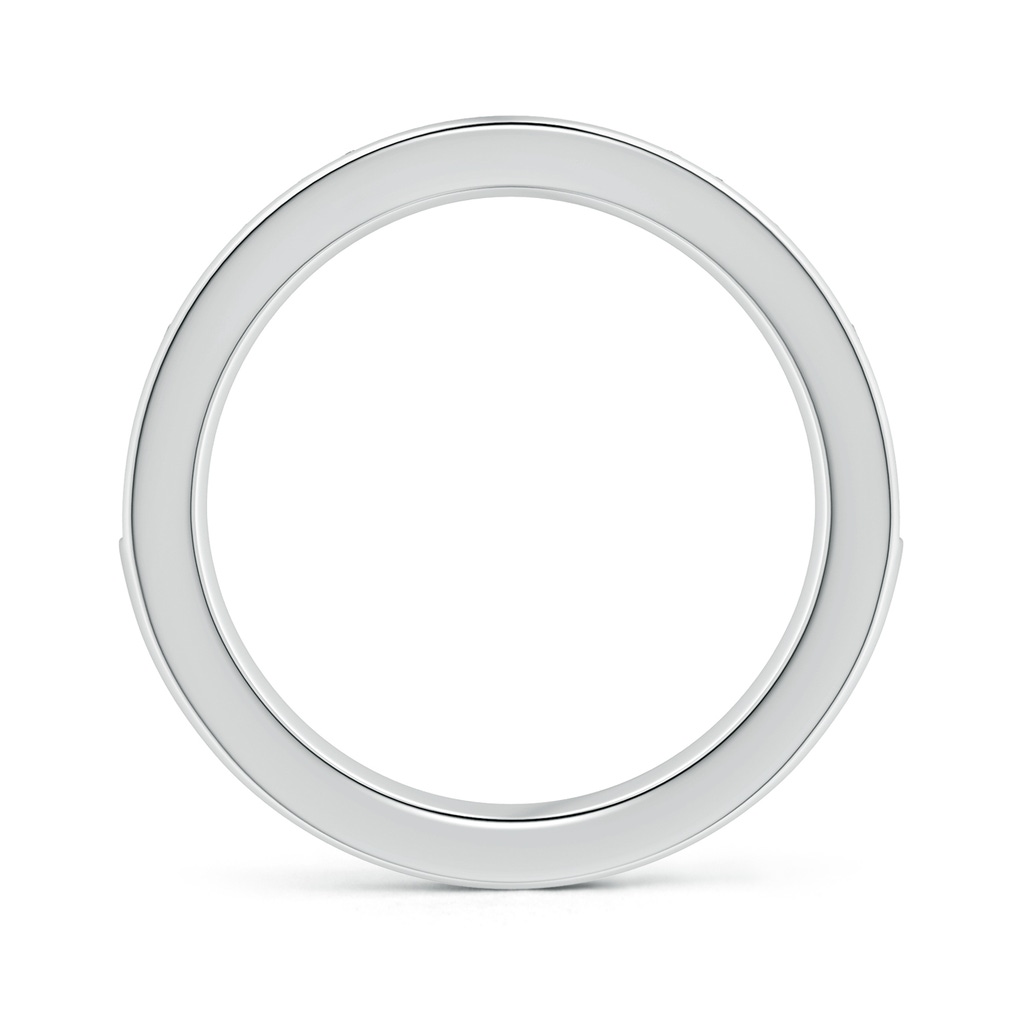 3.4mm FGVS Lab-Grown Channel-Set Round Diamond Half Eternity Wedding Ring in White Gold Side 199