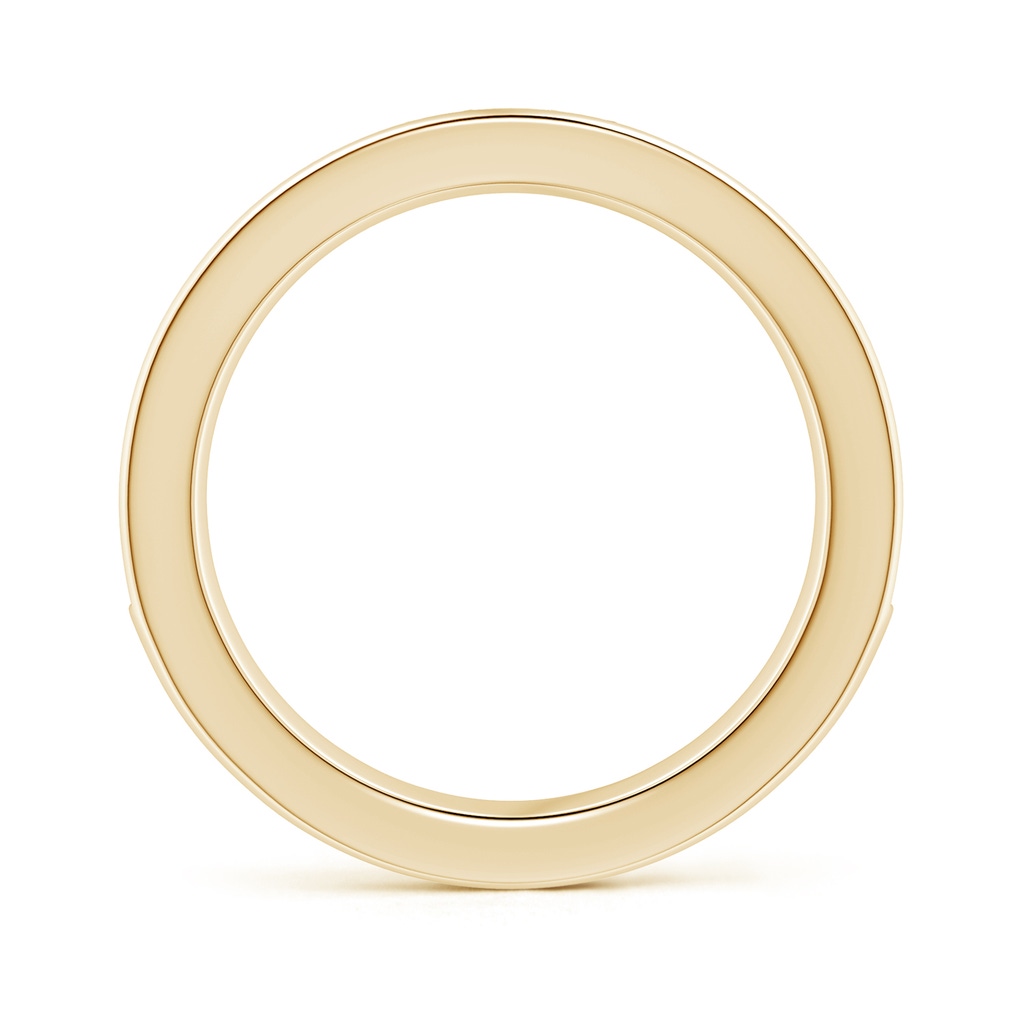 3.8mm FGVS Lab-Grown Channel-Set Round Diamond Half Eternity Wedding Ring in Yellow Gold - side 199