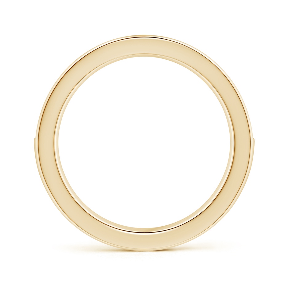 3mm FGVS Lab-Grown Channel-Set Round Diamond Half Eternity Wedding Ring in 18K Yellow Gold side 199