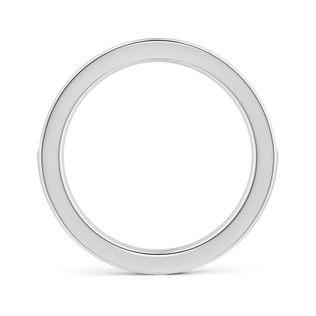 3mm FGVS Lab-Grown Channel-Set Round Diamond Half Eternity Wedding Ring in White Gold - side 199