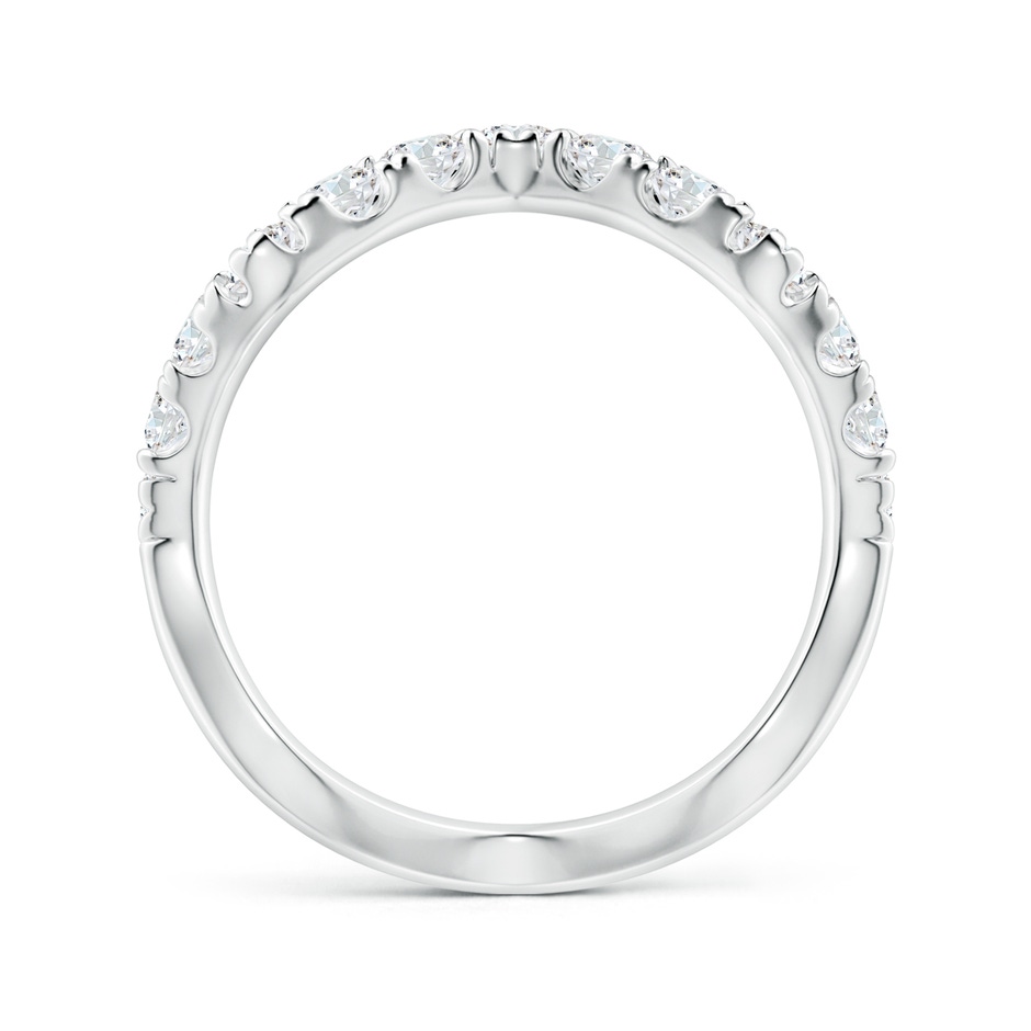 2.9mm FGVS Lab-Grown Classic Round Diamond Zig Zag Ring in 18K White Gold side 199