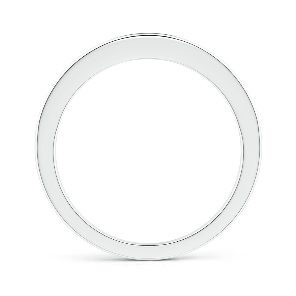 2.5mm FGVS Lab-Grown Channel-Set Princess-Cut Diamond Half Eternity Wedding Ring in White Gold - side 199