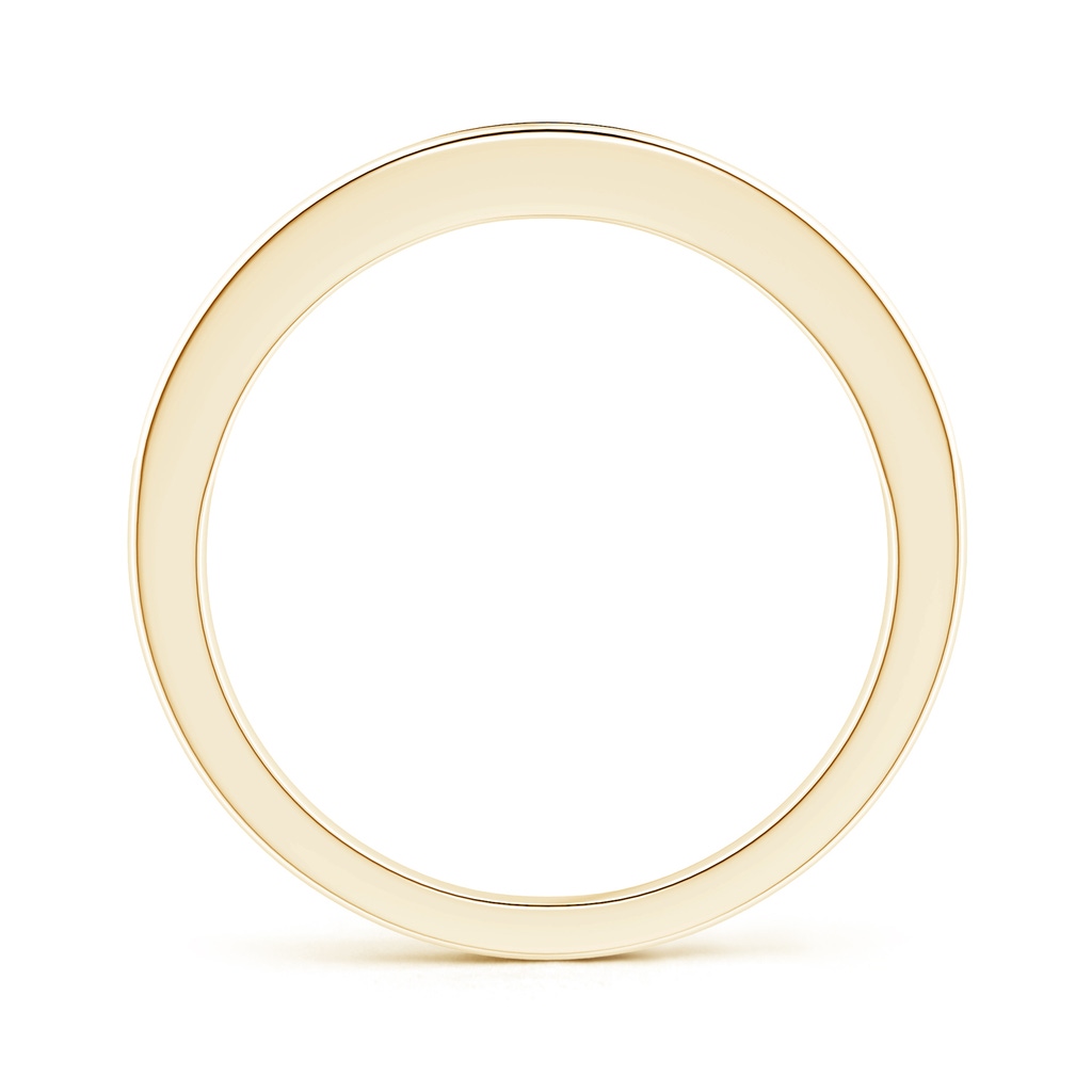 2.5mm FGVS Lab-Grown Channel-Set Princess-Cut Diamond Half Eternity Wedding Ring in Yellow Gold - side 199