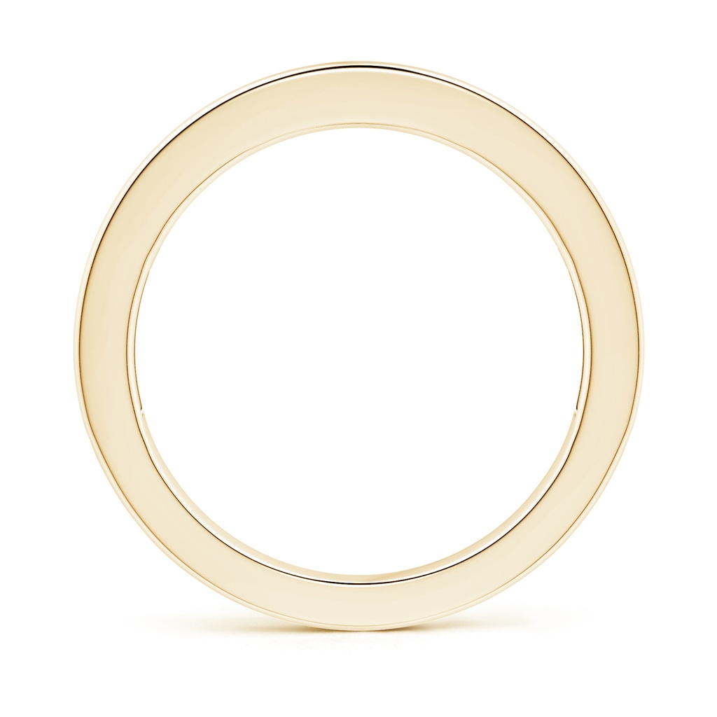 3.5mm FGVS Lab-Grown Channel-Set Princess-Cut Diamond Half Eternity Wedding Ring in Yellow Gold - side 199