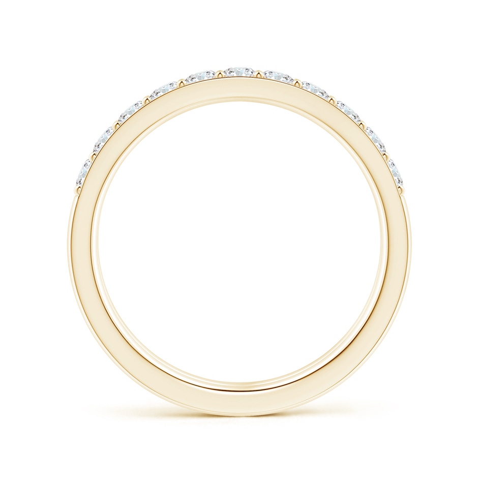 2.25mm FGVS Lab-Grown Prong-Set Diamond Double Ring in Yellow Gold side 199