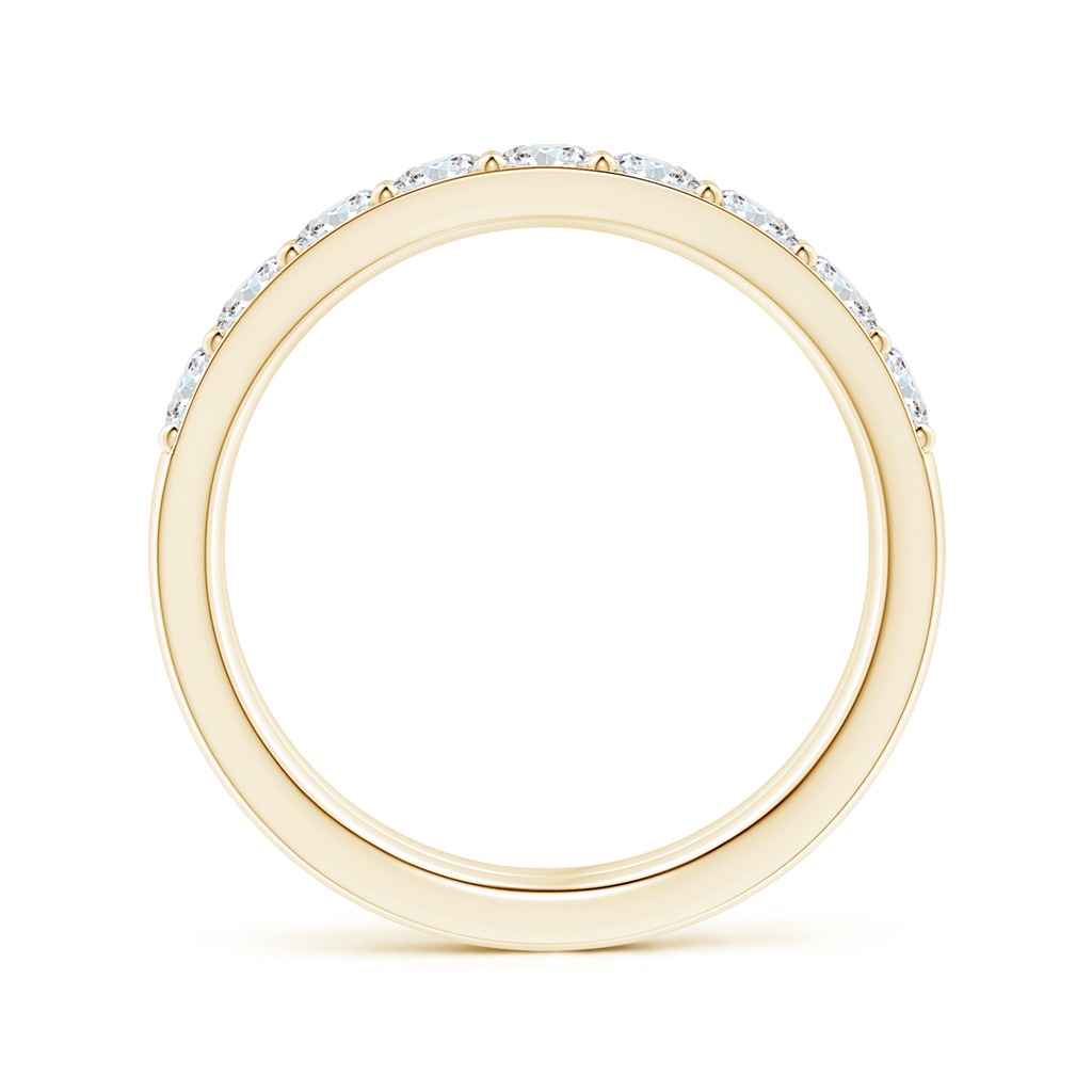 2.75mm FGVS Lab-Grown Prong-Set Diamond Double Ring in Yellow Gold - side 199