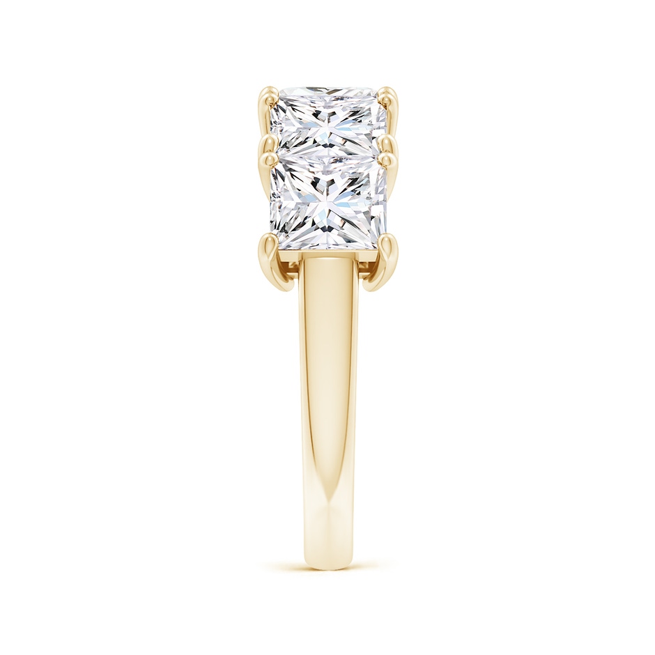 5.5mm FGVS Lab-Grown Princess-Cut Diamond Five Stone Classic Anniversary Band in Yellow Gold side 299