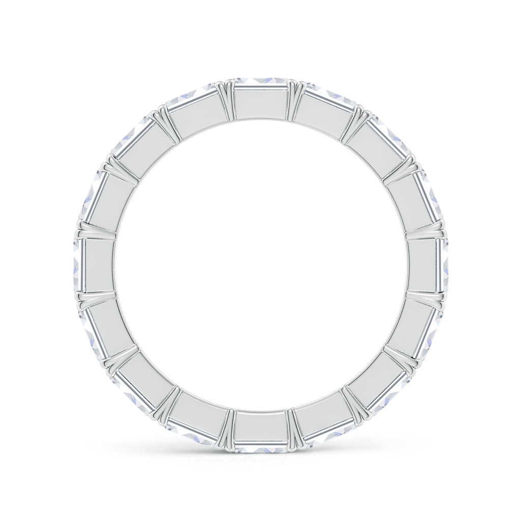 4x3mm FGVS Lab-Grown East-West Emerald-Cut Diamond Eternity Wedding Band in 60 P950 Platinum - side 199