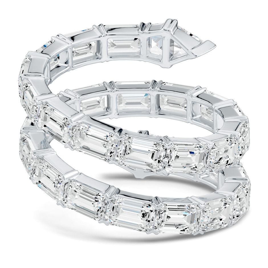 4.5x3mm FGVS The Davis Standard Snake Coil Lab-Grown Diamond Ring in 65 White Gold side 199