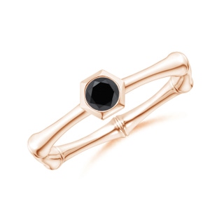 Round AA Enhanced Black Diamond