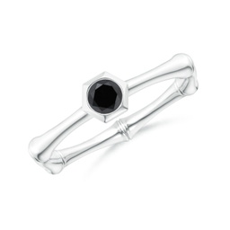 Stackables Enhanced Black Diamond Stackable Rings