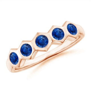 Round AAA Blue Sapphire