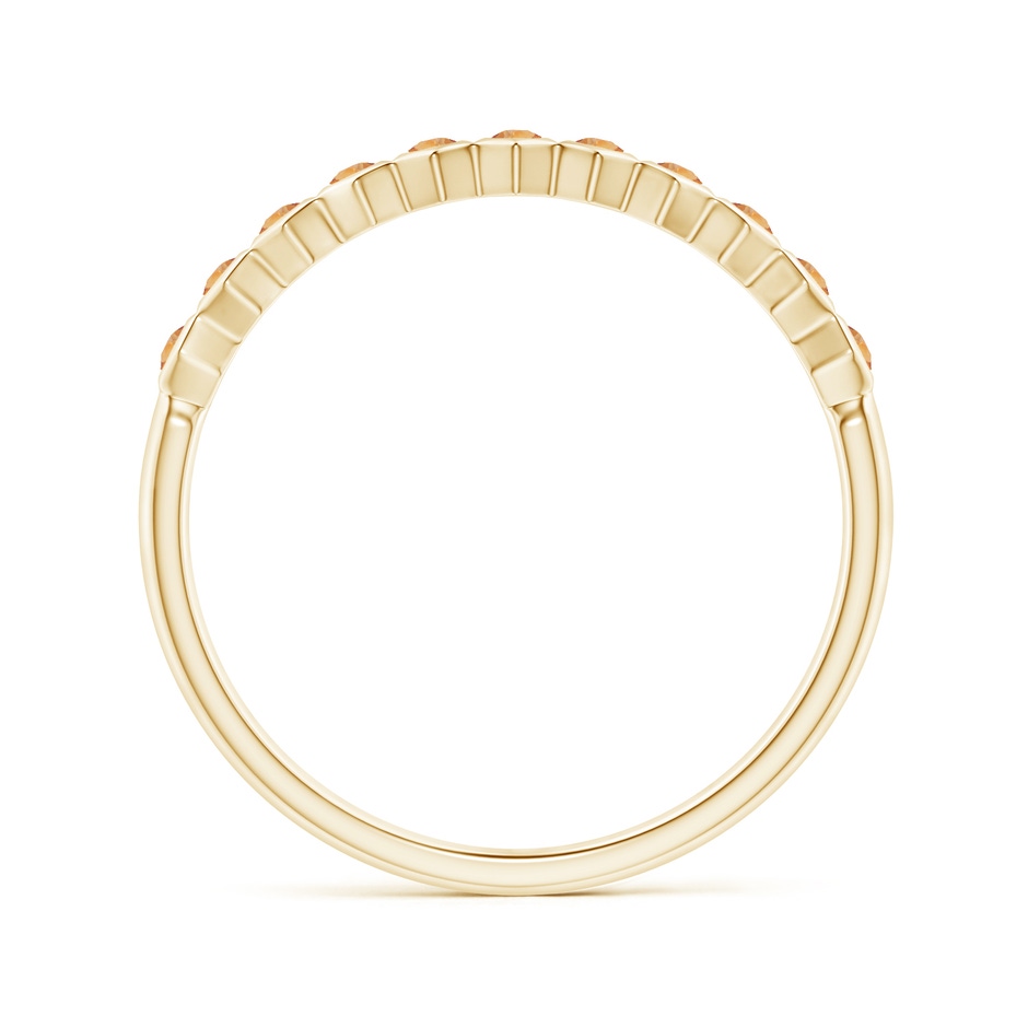 1.5mm AAA Natori x Angara Hexagonal Band with Bezel-Set Citrines in Yellow Gold side 1