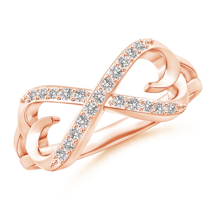 I-J, I1-I2 / 0.17 CT / 14 KT Rose Gold