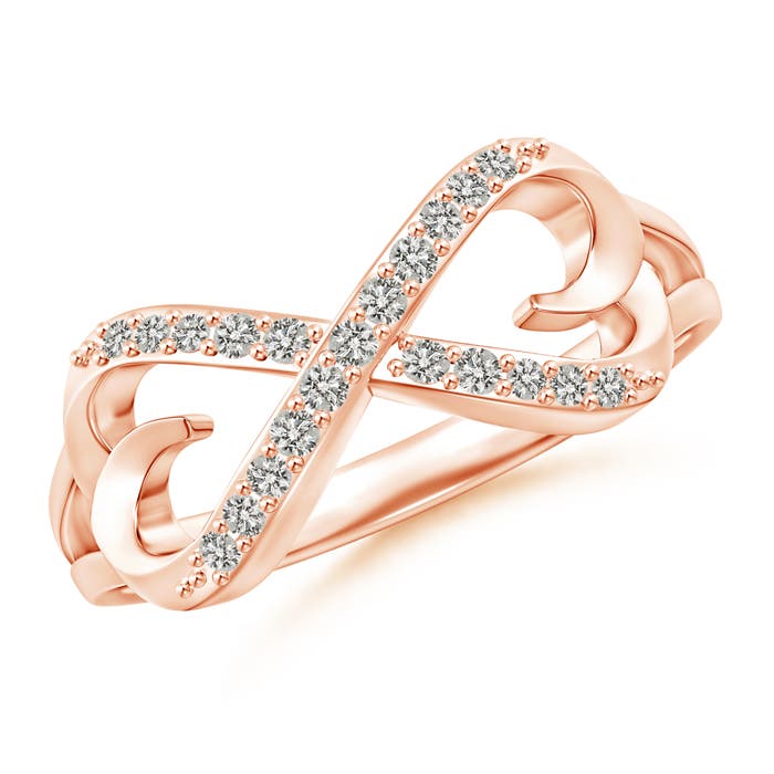 K, I3 / 0.17 CT / 14 KT Rose Gold