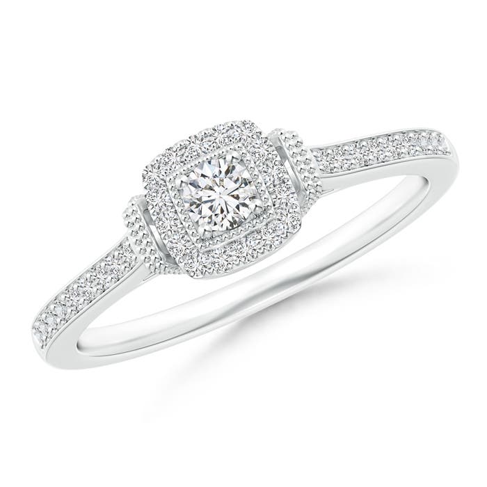 H, SI2 / 0.28 CT / 14 KT White Gold