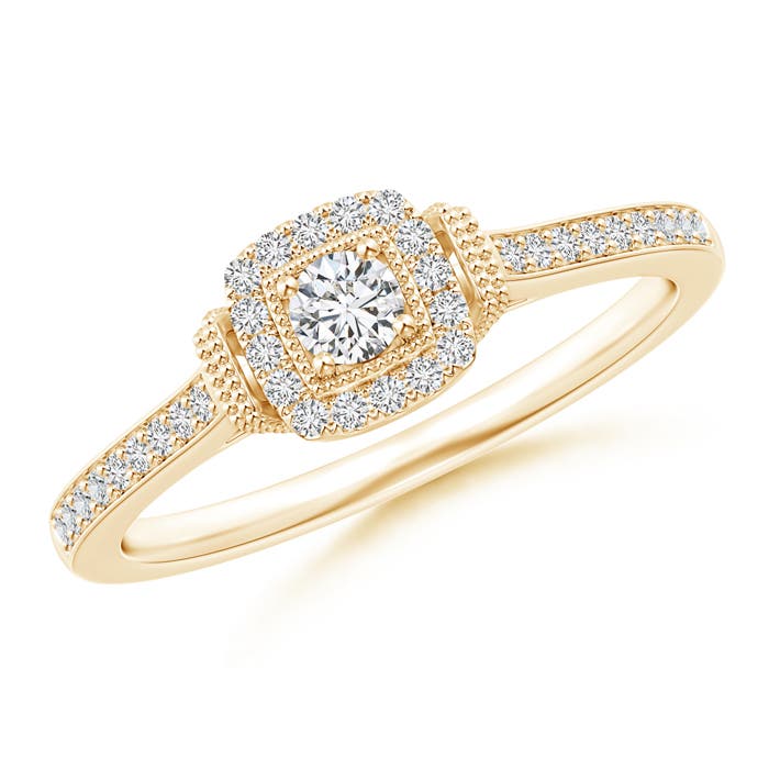 H, SI2 / 0.28 CT / 14 KT Yellow Gold