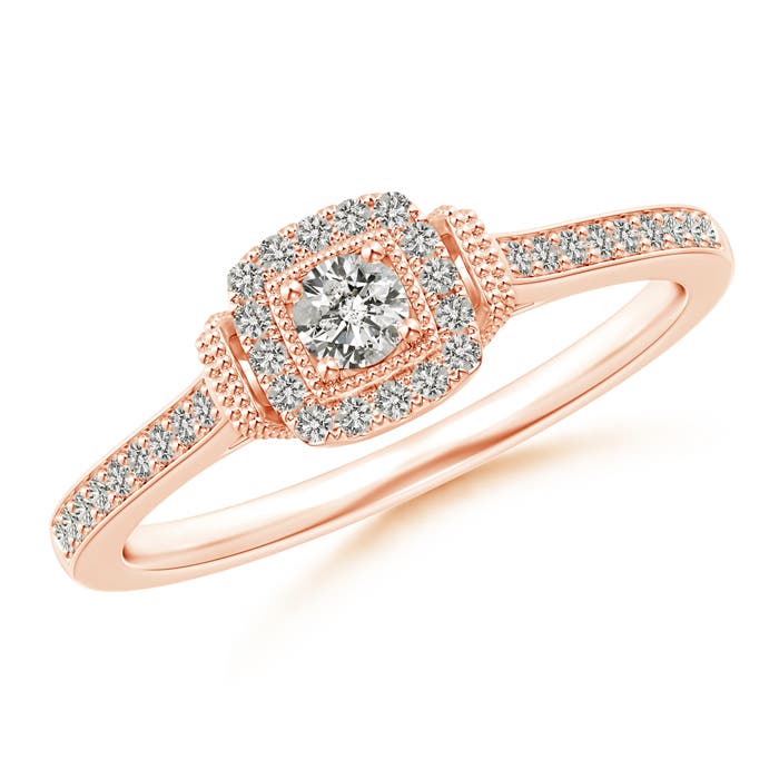 K, I3 / 0.28 CT / 14 KT Rose Gold