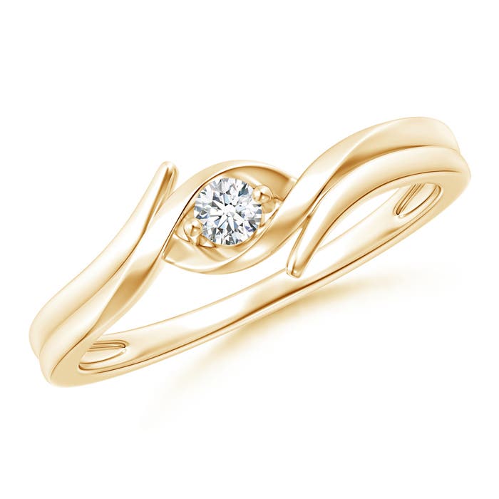 F-G, VS / 0.08 CT / 14 KT Yellow Gold