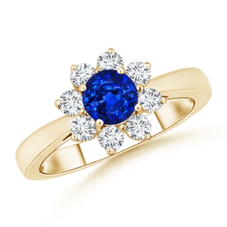 Round AAAA Blue Sapphire