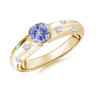 Round AA Tanzanite
