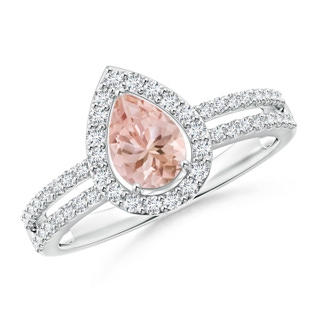 Pear AAAA Morganite