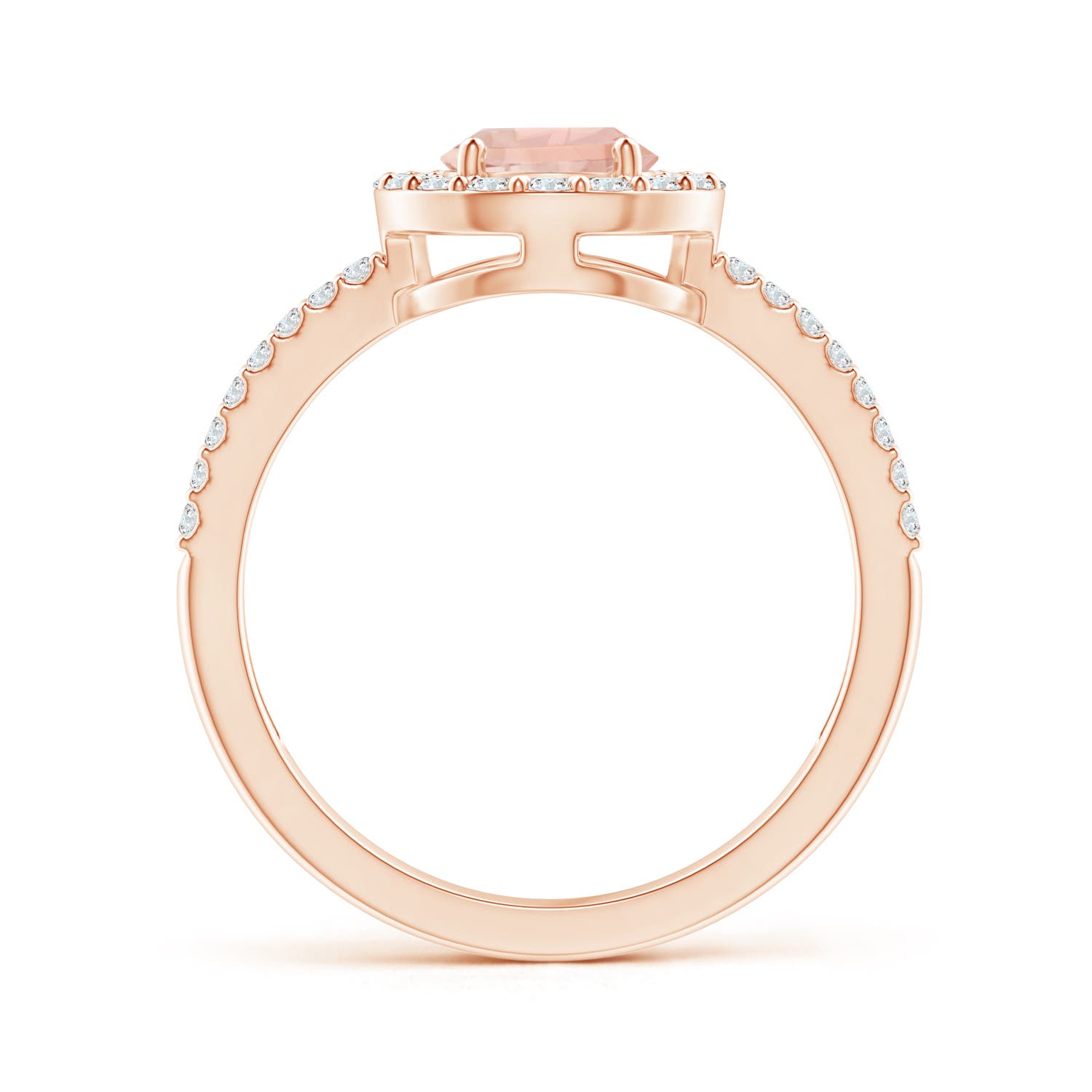 AAA - Morganite / 1.39 CT / 14 KT Rose Gold