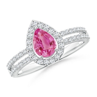 Pear AAA Pink Sapphire